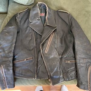 Vintage 80s Haelson Leather Jacket